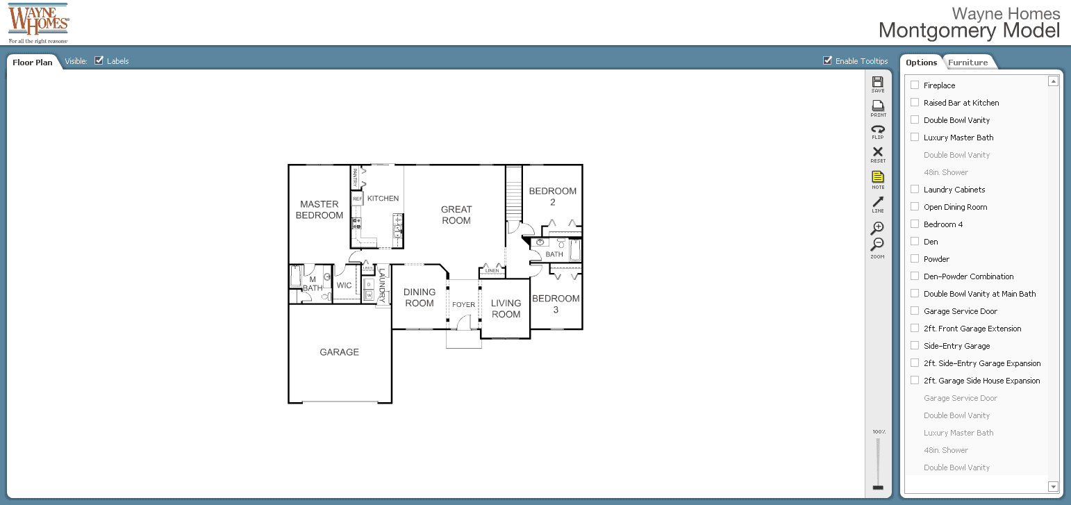 interactive floor plan